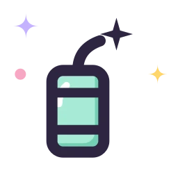 Firecracker icon, Lineal style
