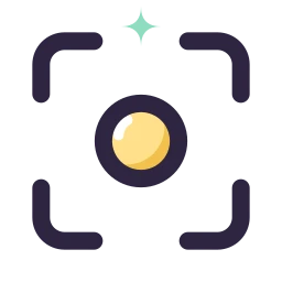 Focus icon, Lineal style