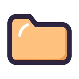 Folder icon, Lineal style