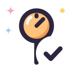 Food thermometer check icon, Lineal style