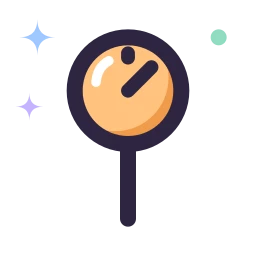 Food thermometer icon, Lineal style