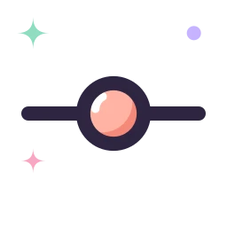 Git commit icon, Lineal style