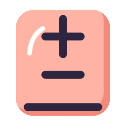 Git diff icon, Lineal style