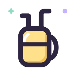 Golf bag icon, Lineal style
