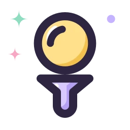 Golf tee icon, Lineal style