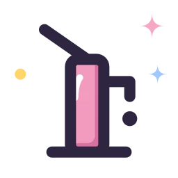 Hand pump icon, Lineal style