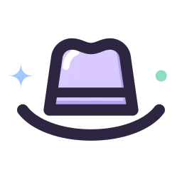 Hat icon, Lineal style