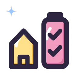 Home inspection icon, Lineal style