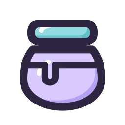 Honey pot icon, Lineal style