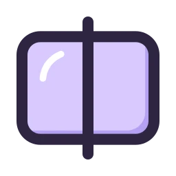 Image compare icon, Lineal style