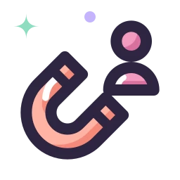 Lead magnet icon, Lineal style