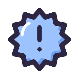 Message burst icon, Lineal style