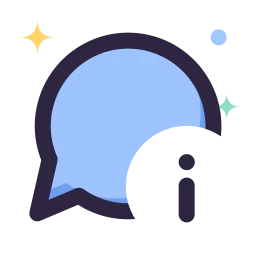 Message info icon, Lineal style