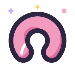 Neck pillow icon, Lineal style