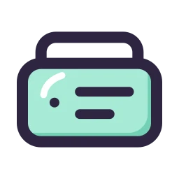 Notification stack icon, Lineal style