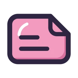 Page landscape icon, Lineal style