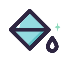 Paint bucket icon, Lineal style