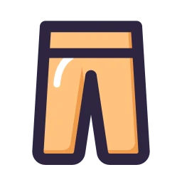 Pants icon, Lineal style