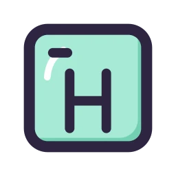 Periodic element icon, Lineal style