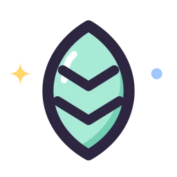 Pinecone icon, Lineal style