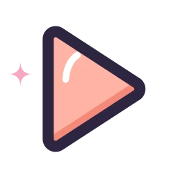 Play icon, Lineal style