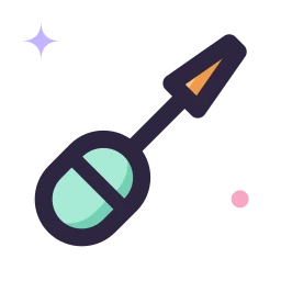 Soldering iron icon, Lineal style