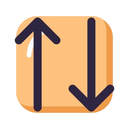 Sort icon, Lineal style
