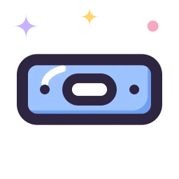 Spirit level icon, Lineal style