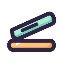 Stapler icon, Lineal style