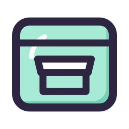 Store builder icon, Lineal style