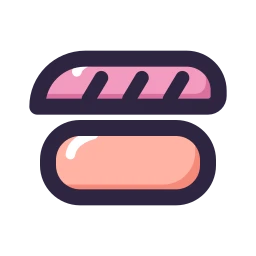 Sushi icon, Lineal style