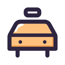 Taxi icon, Lineal style
