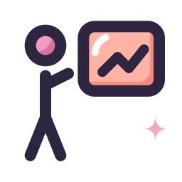 Teacher icon, Lineal style