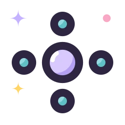 Team meeting icon, Lineal style