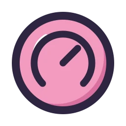 Thermostat icon, Lineal style