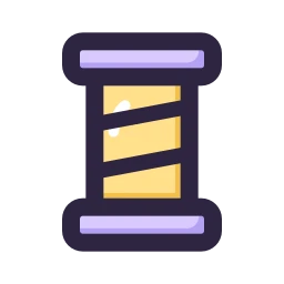 Thread spool icon, Lineal style