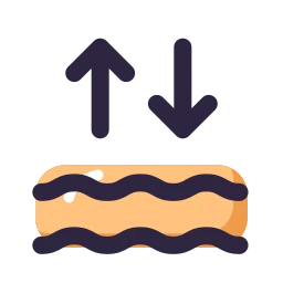 Tide icon, Lineal style