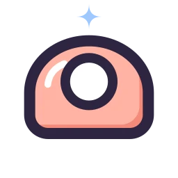 Trackball icon, Lineal style