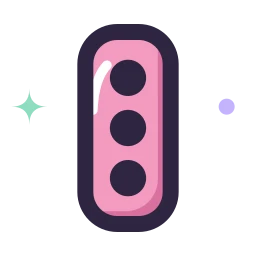 Traffic light icon, Lineal style