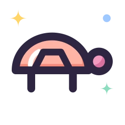 Turtle icon, Lineal style
