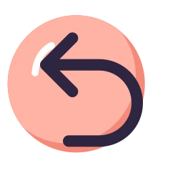 Undo icon, Lineal style