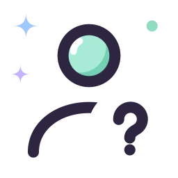 User question icon, Lineal style
