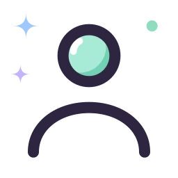 User icon, Lineal style
