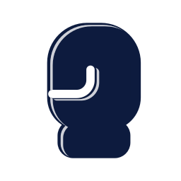 Boxing glove icon, Mellow style