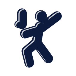 Dance workout icon, Mellow style