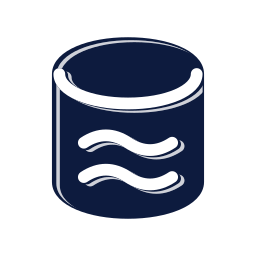 Data lake icon, Mellow style