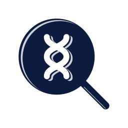 Dna test icon, Mellow style