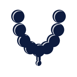 Flower garland icon, Mellow style