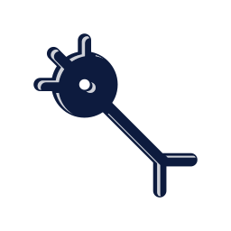 Neuron icon, Mellow style