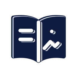 Picture book icon, Mellow style